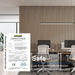 MDF Acoustic Slat Wood Wall Panels - Sweatfully