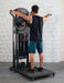 Muscle-Flight Trainer - Muscle D Fitness - Heavy Base - Adjustable Height and Range of Motion - Selectorized - Sweatfully