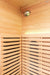 Peak Saunas Shasta 1-Person Indoor Full Spectrum Infrared Sauna with XL Medical-Grade Red Light Therapy & Smart WiFi App Control - Sweatfully