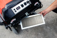 SM1050A 41" Battery Powered Walk-behind Floor Sweeper,  Triple Brushes - Sweatfully