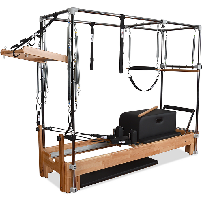 Private Pilates Premium Wood Cadillac-Reformer Bundle - Sweatfully