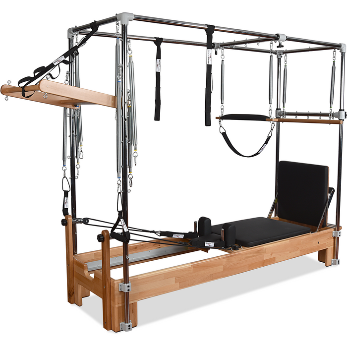 Private Pilates Premium Wood Cadillac-Reformer Bundle - Sweatfully