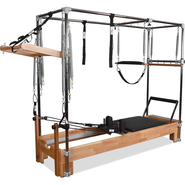 Private Pilates Premium Wood Cadillac-Reformer Bundle - Sweatfully
