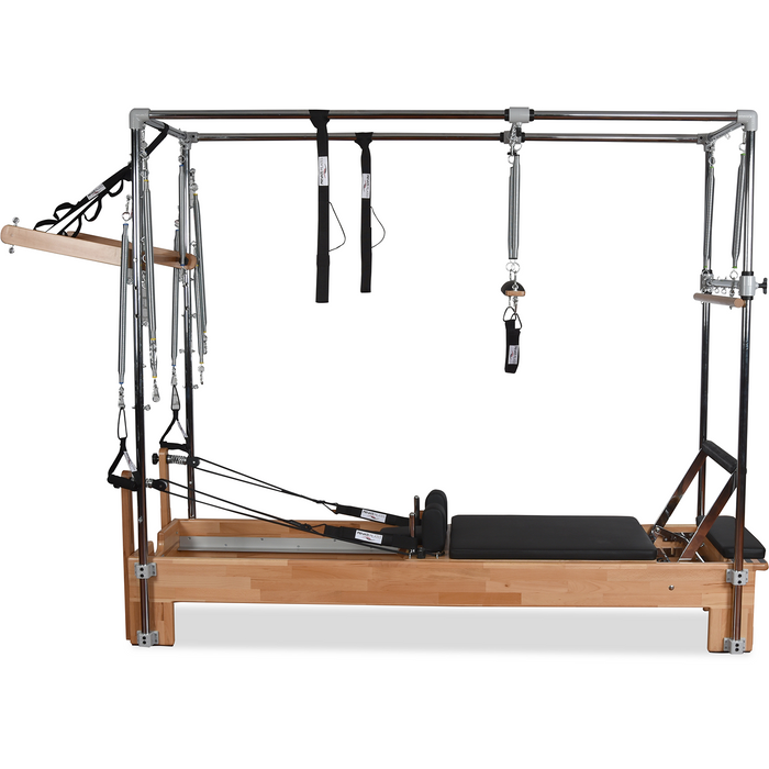 Private Pilates Premium Wood Cadillac-Reformer Bundle - Sweatfully