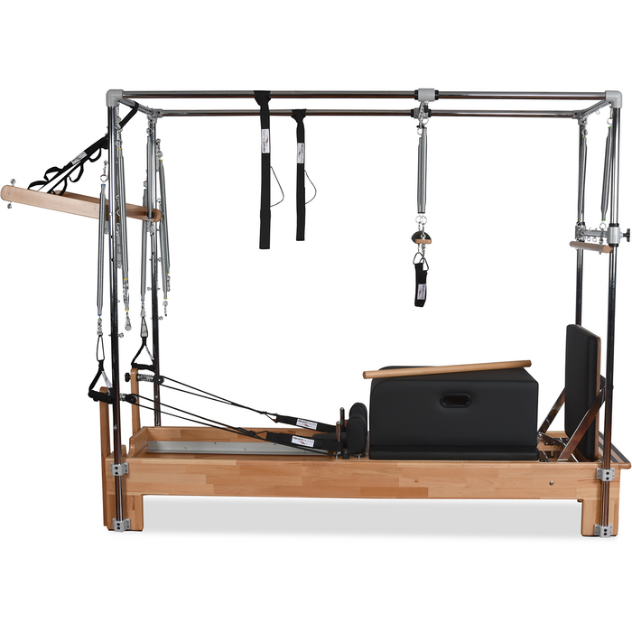 Private Pilates Premium Wood Cadillac-Reformer Bundle - Sweatfully