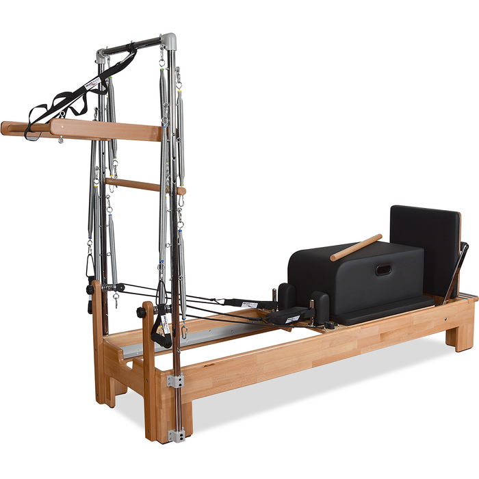 Private Pilates Premium Wood Reformer-Tower Bundle - Sweatfully