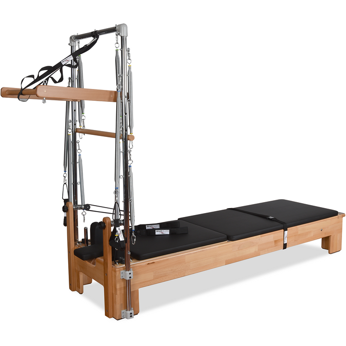 Private Pilates Premium Wood Reformer-Tower Bundle - Sweatfully