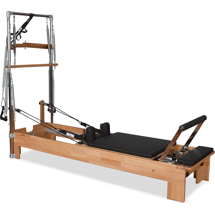 Private Pilates Premium Wood Reformer-Tower Bundle - Sweatfully