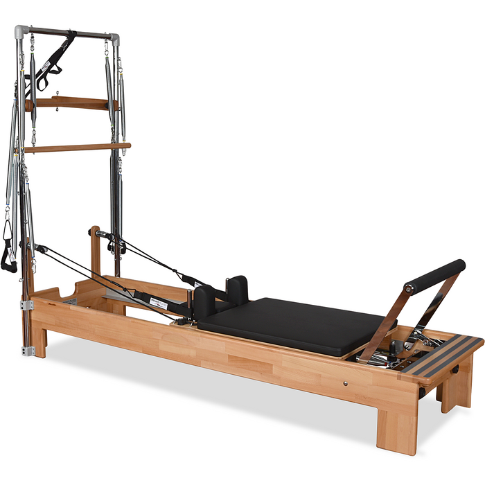 Private Pilates Premium Wood Reformer-Tower Bundle - Sweatfully