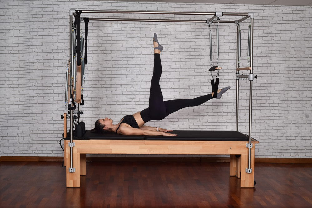Private Pilates Premium Wood Cadillac Trapeze Table - Sweatfully