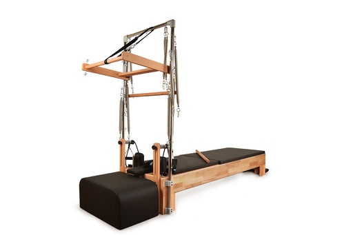 Private Pilates Premium Wood Reformer-Tower Bundle - Sweatfully