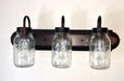 Mason Jar Bathroom Vanity Light - Sweatfully