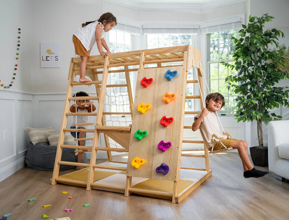 Magnolia - Real Wood 7-in-1 Playset - Sweatfully