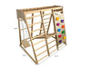 Magnolia 7-in-1 Real Wood Playset | Indoor & Outdoor Climbing Gym for Kids - Sweatfully