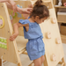 Avenlur Cherry 5-in-1 Wooden Indoor Climber – Montessori Play Gym for Toddlers & Kids - Sweatfully