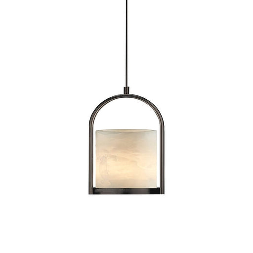 Marble Cylinder Pendant Light - Sweatfully