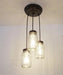 Mason Jar CHANDELIER Pendant Light Trio - Sweatfully