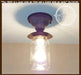 Mason Jar Exterior Outdoor Porch Farmhouse Ceiling Light Fixture - Sweatfully