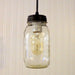 Mason Jar Pendant Light NEW Quart - Sweatfully