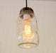 Mason Jar Pendant Light NEW Quart - Sweatfully