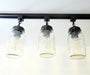 Mason Jar TRACK LIGHTING New Quart Single - Sweatfully
