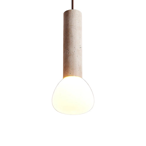Matchstick Travertine Pendant Lamp - Sweatfully