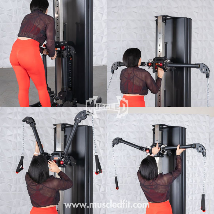 Dual Adjustable Functional Trainer - Sweatfully