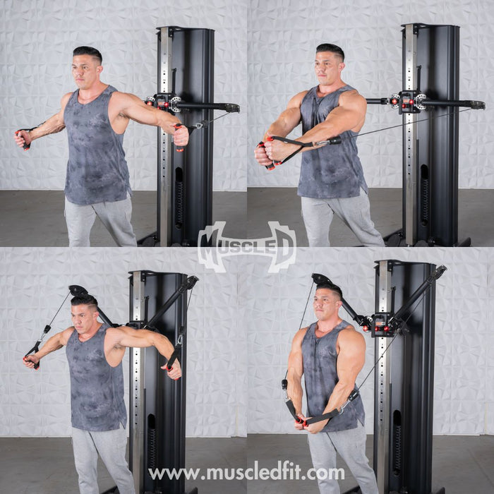 Dual Adjustable Functional Trainer - Sweatfully