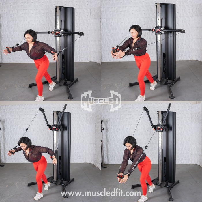 Dual Adjustable Functional Trainer - Sweatfully