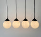 MODERN CONTEMPORARY Glass Dining Room Chandelier PENDANT Light - Sweatfully