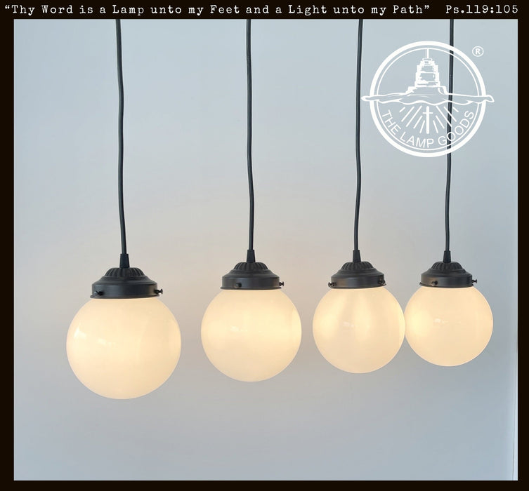 MODERN CONTEMPORARY Glass Dining Room Chandelier PENDANT Light - Sweatfully