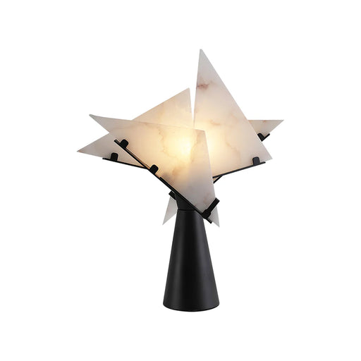 Alabaster Black Table Lamp - Sweatfully