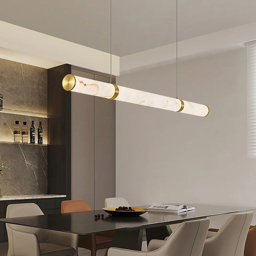 Alabaster Linear Pendant Light - Sweatfully