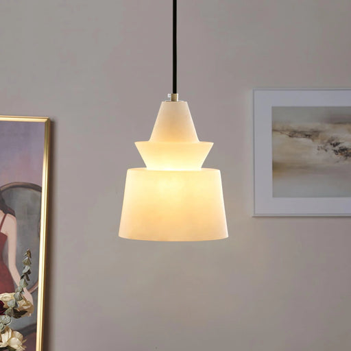 Modern Alabaster Pendant Light - Sweatfully