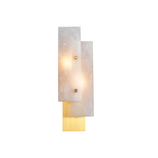 Modern Alabaster Rectangle Wall Lamp - Sweatfully