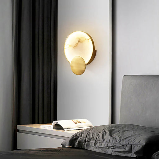 Modern Art Marble Wall Lamp - Sweatfully