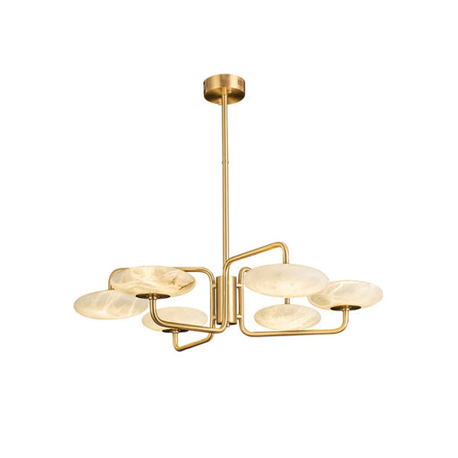 Modern Chinese Marble Chandelier - Sweatfully