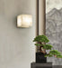 Modern Cube Square Alabaster Wall Sconce - Sweatfully