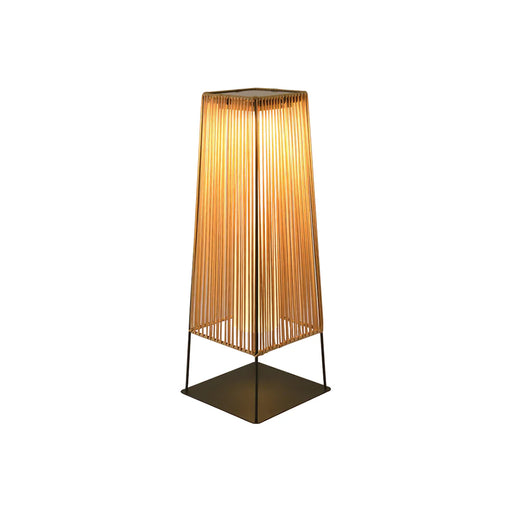 Modern Plastic Rattan Outdoor Post Floor Lamp - Sweatfully