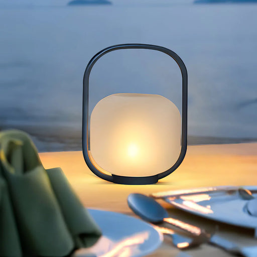 Modern Portable Lantern Outdoor Table Lamp - Sweatfully