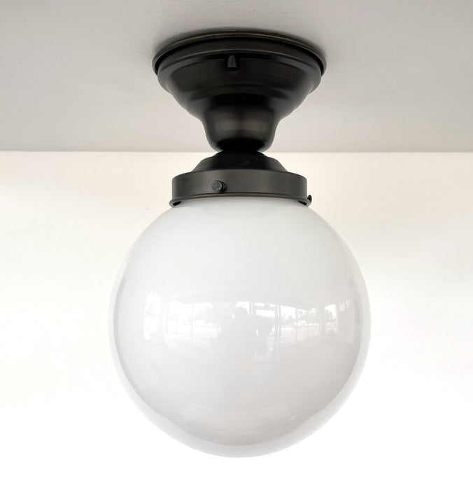 Modern 8" GLOBE Ceiling Light - Sweatfully