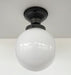 Modern 8" GLOBE Ceiling Light - Sweatfully