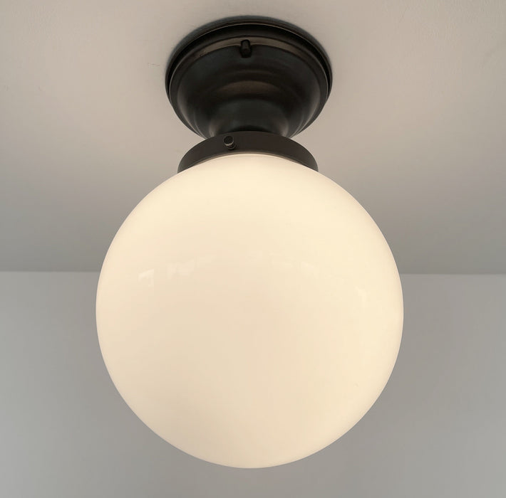 Modern 8" GLOBE Ceiling Light - Sweatfully