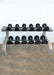 Two Tier 6 Pairs Dumbbell Rack - Muscle D Fitness - Durable 2 Tier 6 Pair Dumbbell Rack - Sweatfully