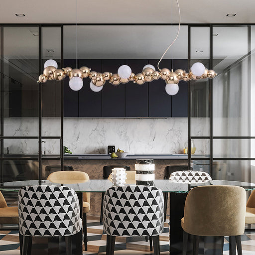 Molecules Chandelier - Sweatfully