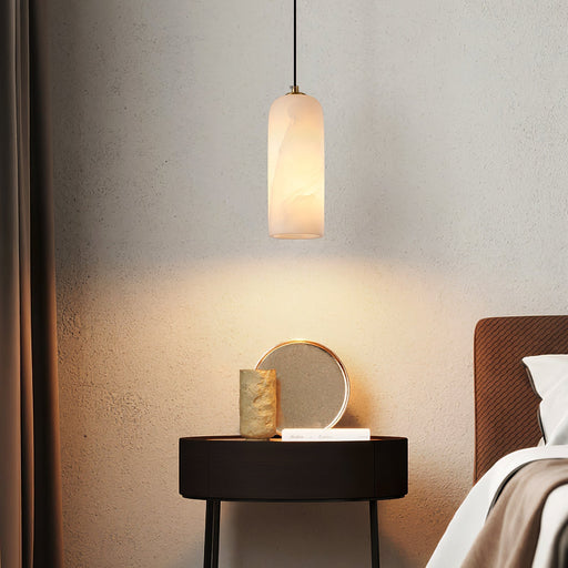 Monty Alabaster Pendant Lamp - Sweatfully