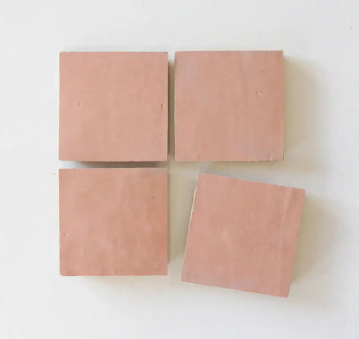 Melocoton Zellige 4"x4" by Tilesofezra - Sweatfully