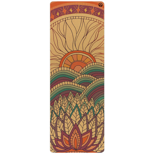 Mountain Magic Aura Cork Yoga Mat - Sweatfully