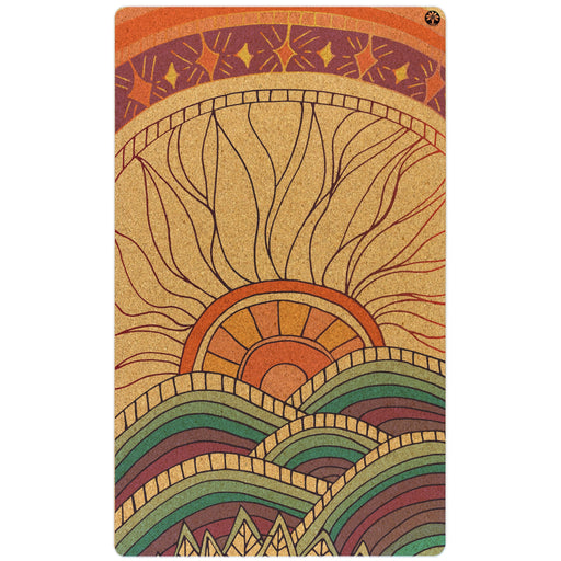 Mountain Magic Nomad XL Cork Yoga Mat - Sweatfully