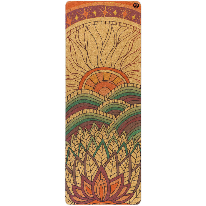 Mountain Magic Nomad Cork Yoga Mat - Sweatfully